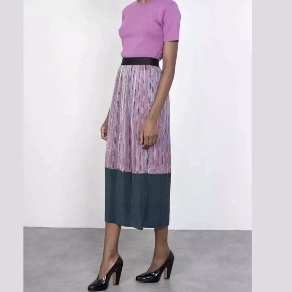 Rachel Comey Ballista Pleated Midi Skirt Z345-19 - Picture 1 of 12